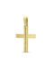 Herren Gold Kreuz 14K