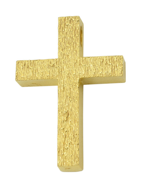 Cross from Gold Plated Silver