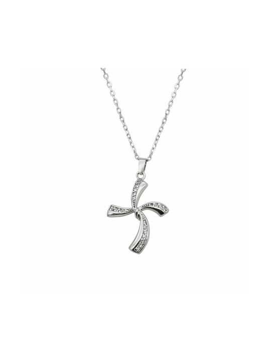 Cross from Silver with Chain