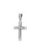 Women's White Gold Cross 14K