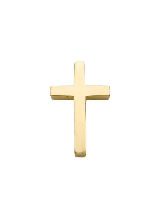 Herren Gold Kreuz 14K