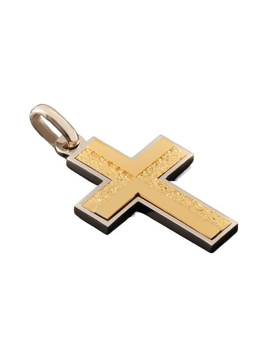 Damen Gold Kreuz 14K