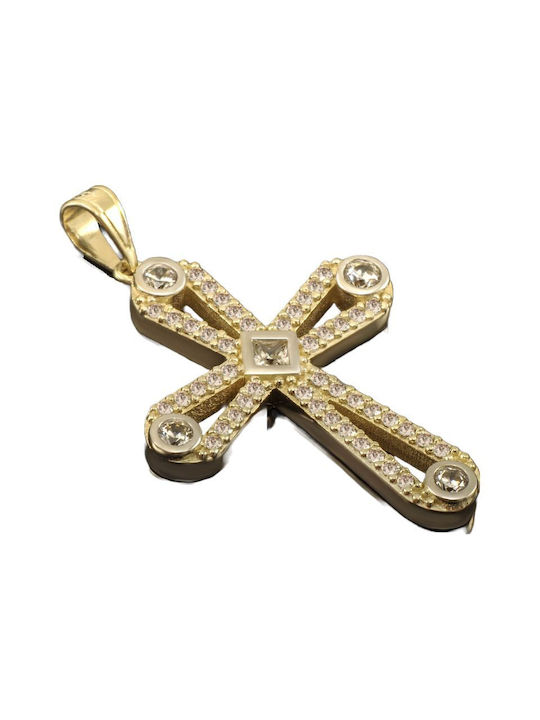 Women's Gold Cross 14K with Chain