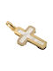 Women's Gold Cross 14K with Chain