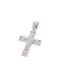 Women's White Gold Cross 14K