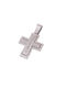 Women's White Gold Cross 14K