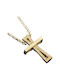 Women's Gold Cross 14K with Chain