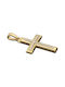 Gold Kreuz 14K mit Kette