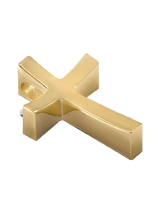 Gold Kreuz 14K mit Kette