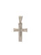 Q-Jewellery Women's White Gold Cross 14K