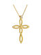 Gold Kreuz 14K mit Kette