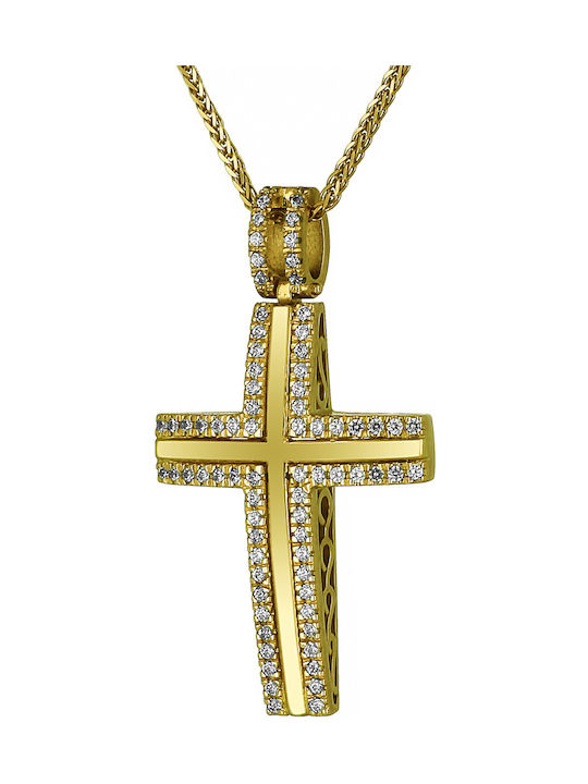 Women's Gold Cross 18K