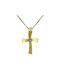 Femeiesc Aur Cruce 14K