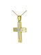 Men's Gold Cross 14K