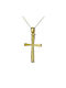 Damen Gold Kreuz 14K