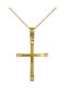 Damen Gold Kreuz 18K