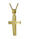 Femeiesc Aur Cruce 14K