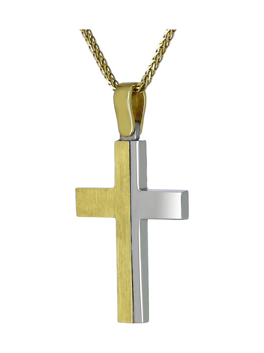 Men's Gold Cross 14K