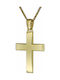 Herren Gold Kreuz 14K