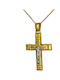 Men's Gold Cross 14K with the Crucified