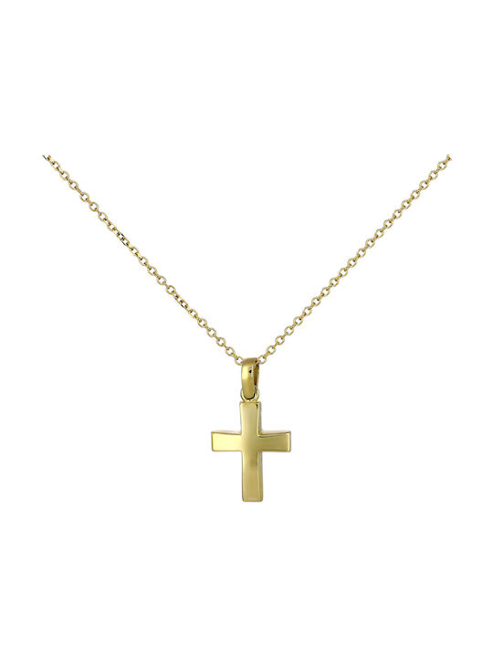 Femeiesc Aur Cruce 14K