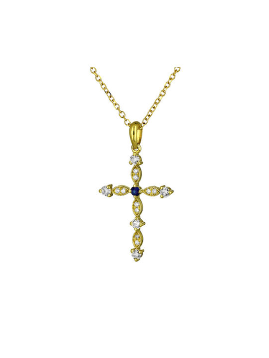 Gold Kreuz 18K