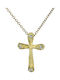 Femeiesc Aur Cruce 14K