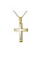 Men's Gold Cross 14K