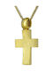 Men's Gold Cross 14K