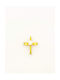 Kirkikosmima Women's Gold Cross 14K with Chain