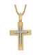 Women's Gold Cross 14K with Chain