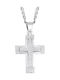 Herren Kreuz aus Silber mit Kette