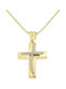 Femeiesc Aur Cruce 14K