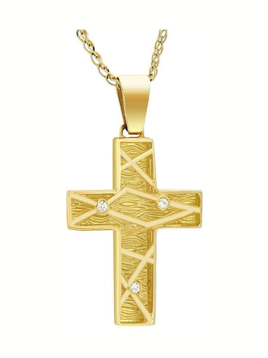 Eforo Χρυσός Σταυρός 14Κ