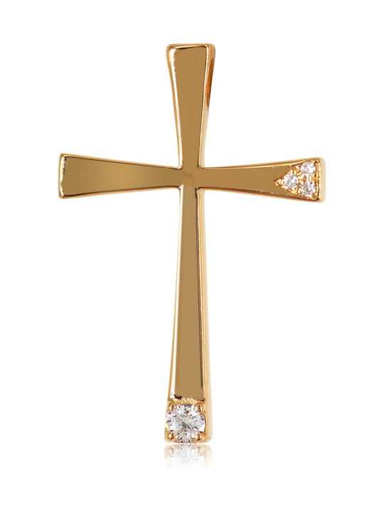 Women's Gold Cross 18K