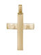 Herren Gold Kreuz 14K