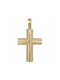 Men's Gold Cross 14K