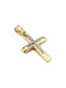 Femeiesc Aur Cruce 14K Goldsmith