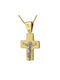 Men's Gold Cross 14K with the Crucified