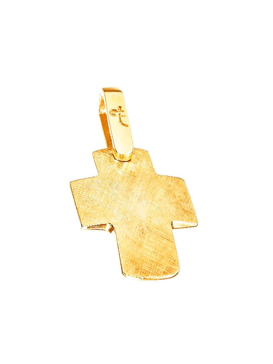 Damen Gold Kreuz 14K