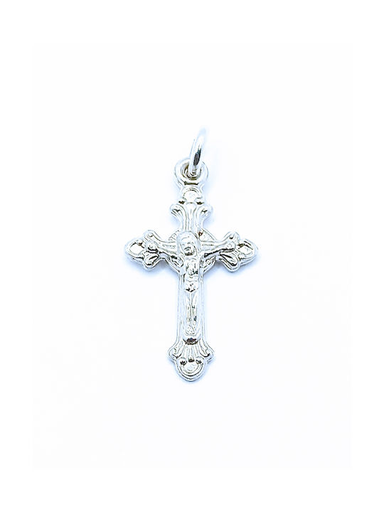 PS Silver Cross with the Crucified from Silver