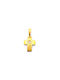 PS Silver Gold Cross 14K