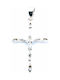 PS Silver Cross with the Crucified from Silver