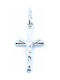 PS Silver Cross with the Crucified from Silver