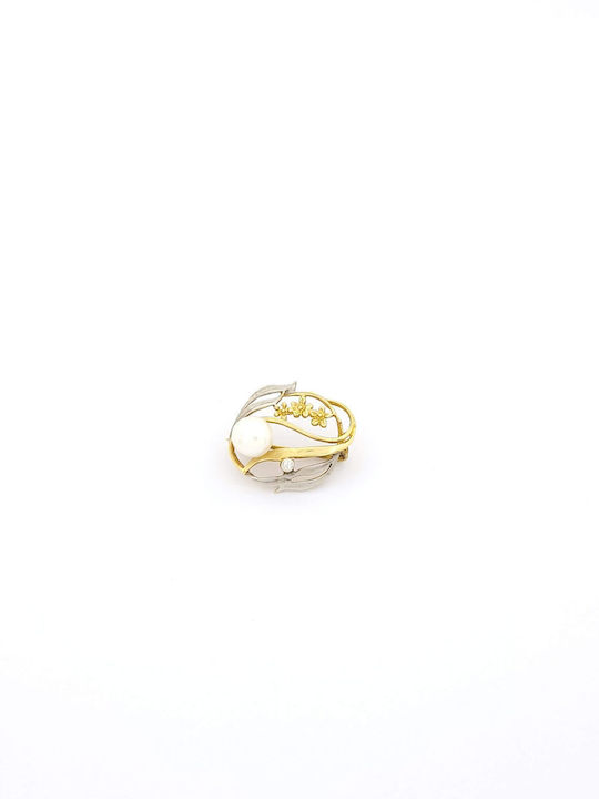 Kirkikosmima Blumen Brosche 14K Kirkikosmima Blumen Brosche 14K