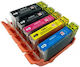 Compatible Inkjet Printer Ink Canon Magenta 1pcs