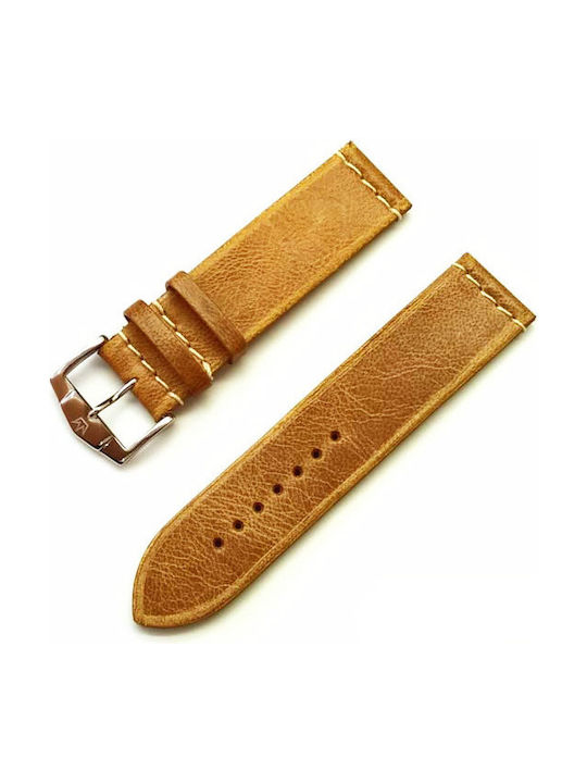 Leather Strap Beige 24mm