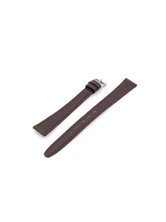 Leather Strap Brown 12mm