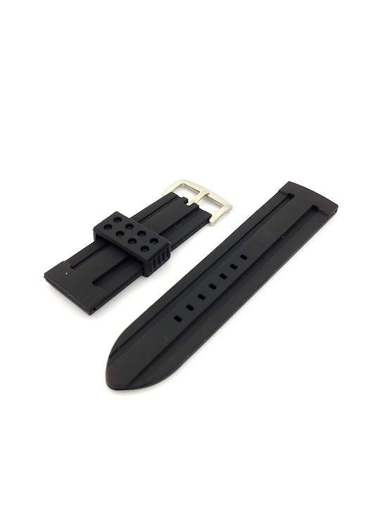 Rubber Strap Black 28mm