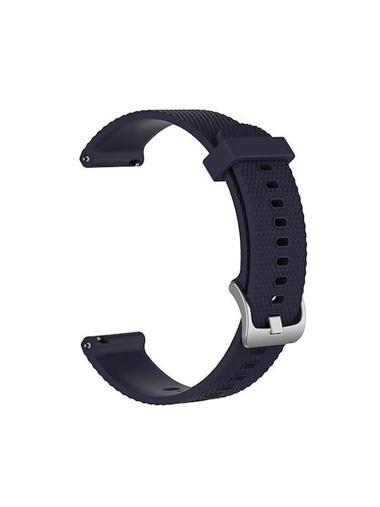 Easy Click Gummi-Armband Blau